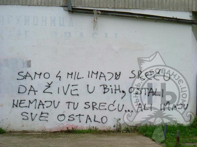 србовање: Sreća u Bosni